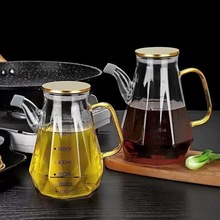Botella de aceite de vidrio a prueba de fugas Gaopeng