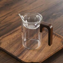 Tetera de vidrio de borosilicato alto para té Puer con pequeñas mandarinas verdes