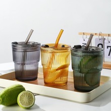 Internet Celebrity Ins Simple Style Bamboo Joint Glass Cup Cup
